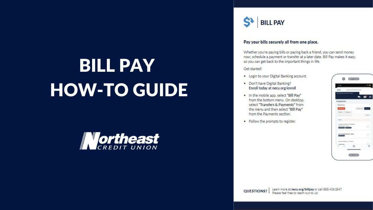 Bill Pay How-To Guide